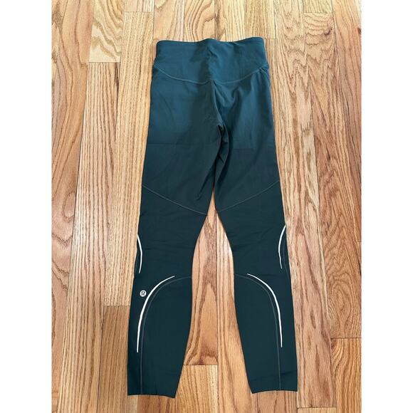 Lululemon Base Pace High Rise Reflective Tights Size 4 - Picture 3 of 7